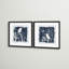 " Indigo Bird " 2 - Pieces