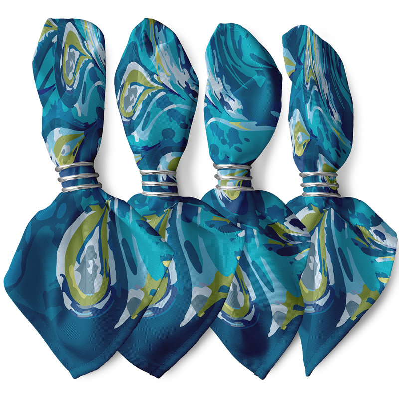 Ensemble de serviettes 4 pièces Garett, Corail