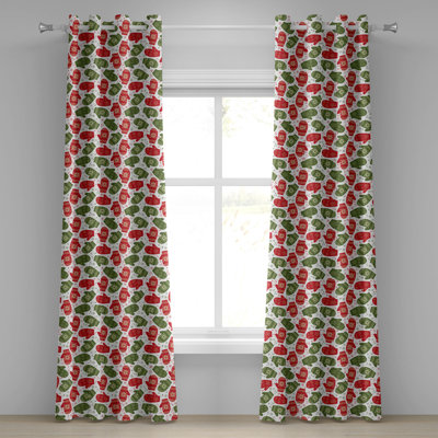 Sateen Blackout Curtains / Drapes Pair
