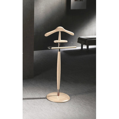 Solid Wood Freestanding Valet Stand