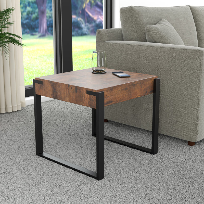 Cendejas Side Table, Dark Wood