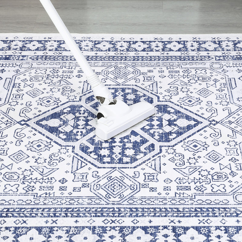 Tapis rectangulaires lavables Bevus pour le salon, Rectangle 9 pi x 12 pi