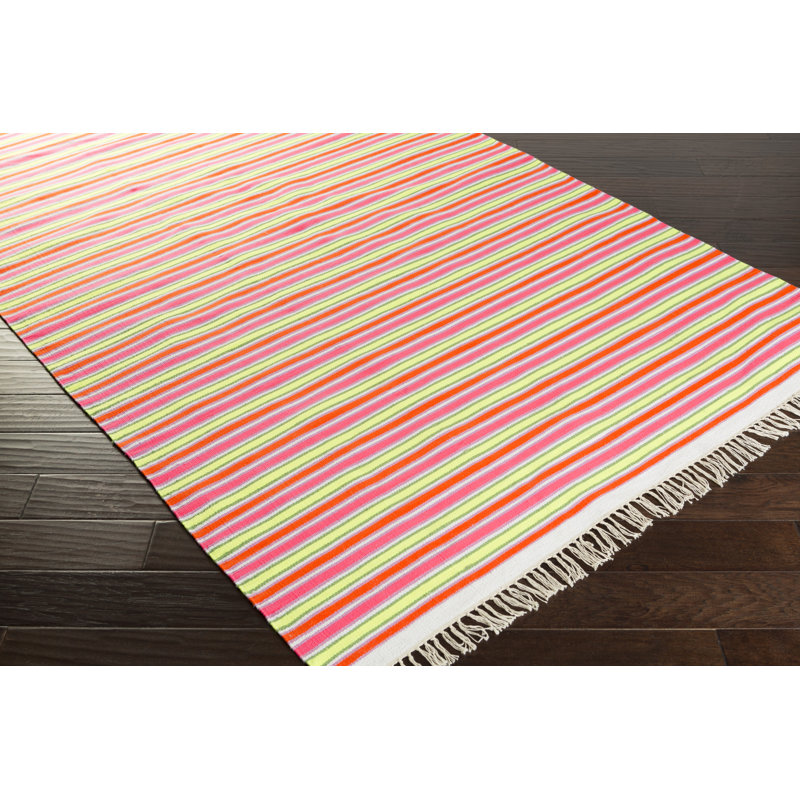 Queens Boulevard Striped Indoor Rug, Rectangle 5' x 8'