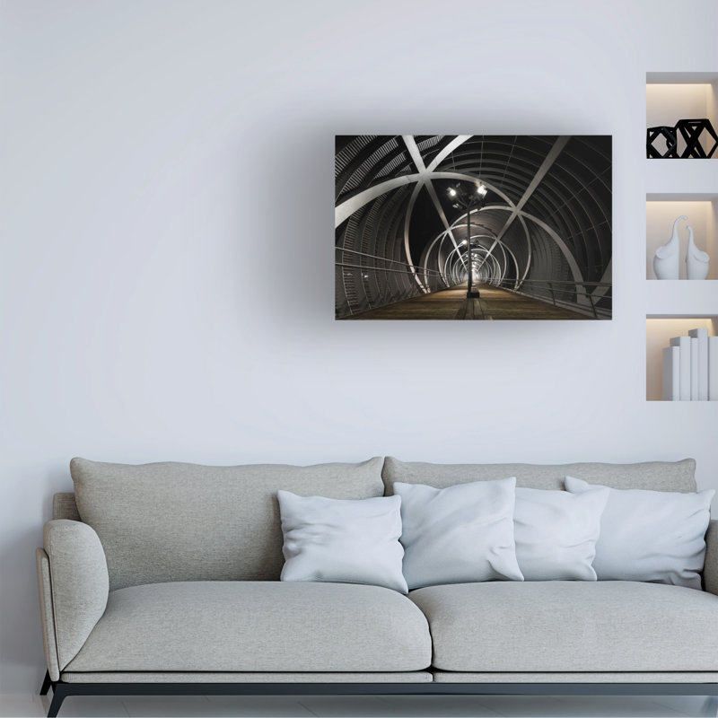 Œuvre sur toile, bol Vella Isma Yunta, H 16 po x l 24 po
