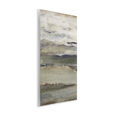 Plaque murale abstraite Earth's Layers, design par Lanie Loreth