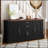63-Inch Farmhouse Barn Door Storage Cabinet With 2 Drawers, Adjustable Shelves, And Door Rack For Versatile Home Organization-825263884