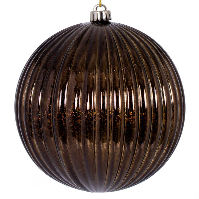 Ensemble de 6 boules de Noël Chistmas, Chocolat