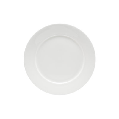 Helios Rimmed Oversized 12" Bone China Dinner Plate