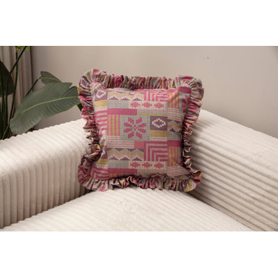 Housse de coussin 100% coton de qualité supérieure, 16,9 po x 16,9 po, gris et moutarde | Tissu doux et durable avec une densité de 100 g / m | Décoration élégante pour le salon, la chambre à coucher et les espaces extérieurs