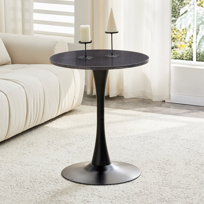 Round Dev with sturdy metal base, Gery