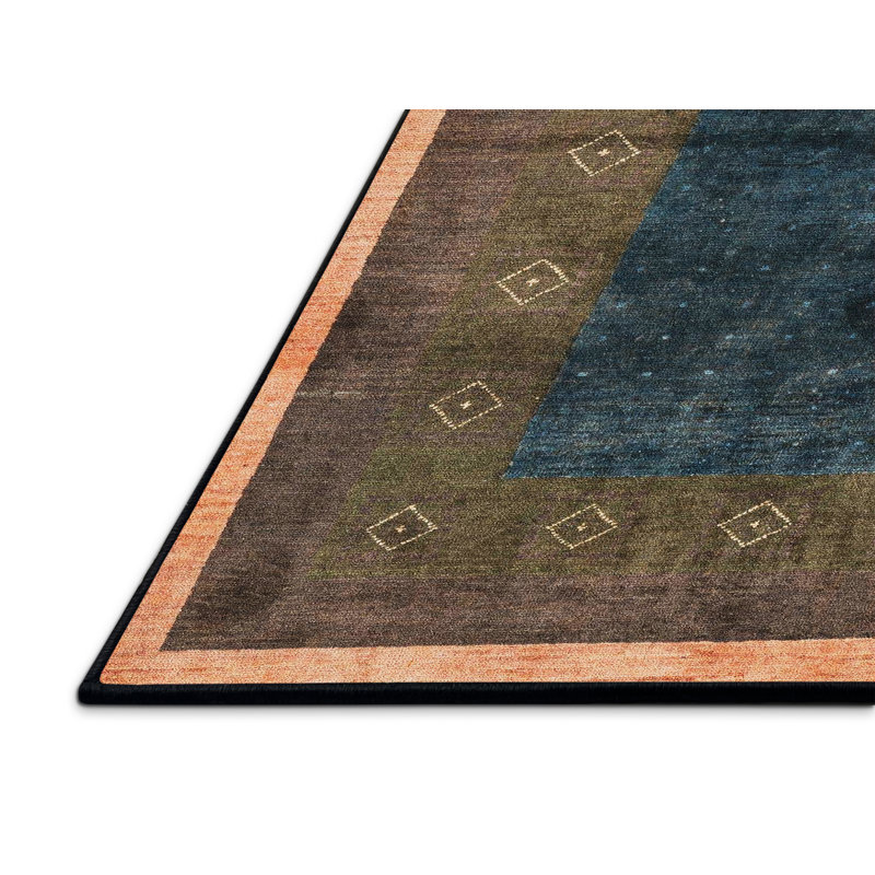 Abstract Indoor Rug, Runner 2' x 5'