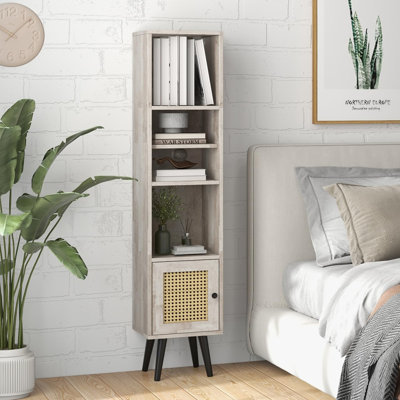 Komurcu 137cm H x 29cm W Standard Bookcase