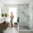 Arbescato Polished Shower Wall System (5-Piece)