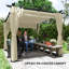 2.3m x 2.97m x 2.95m Pergola-12618759