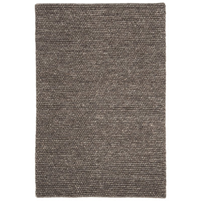 Carisbrooke Lauren Ralph Lauren Hand Woven Wool/Cotton Solid Color Rug in Chocolate