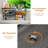 Extendable Dish Rack with Drainboard V Shaped Slot Rustproof Large Capacity Design for Apartments RVs and Small Kitchens