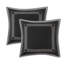 Ensemble d'édredon pour grand lit 8 pièces, multicolore noir-131268318