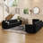 Colusa 26.4'' Wide Faux Leather Storage Ottoman, Footstool Part of Modular Sofa-1066937891
