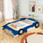 Full Size Race Car-Shaped Platform Bed With Wheels-1226870756-1226870752