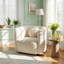 Fauteuil d'appoint C39,37 po x P 34,25 po x H 28,35 po
