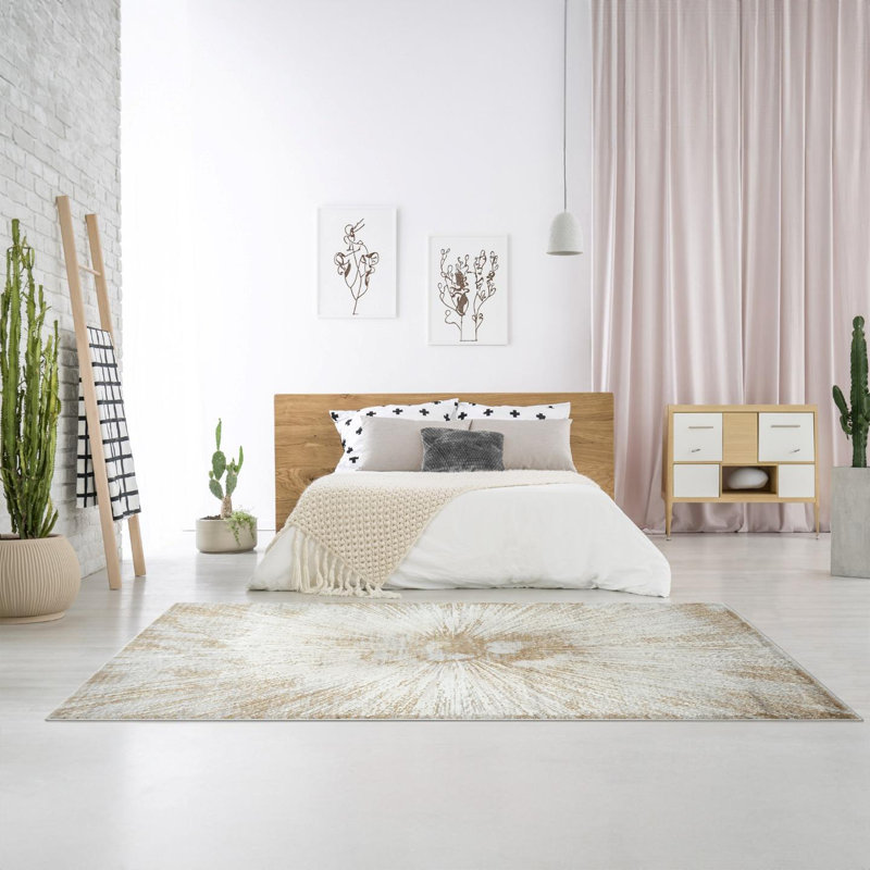 Jisha Abstract Indoor Rug, Rectangle 8' x 10'