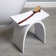 Ovale Solid Surface Accent Stool