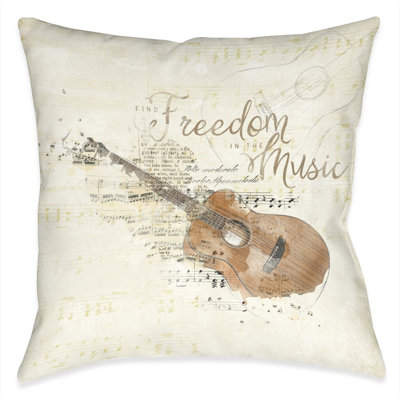 Find Freedom In The Music Pillow FFIM