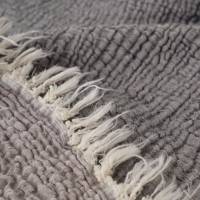 Johnsie Polyester Solid Colour Bedspread