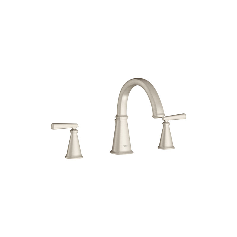 Edgemere 2 Handle Deck Roman Tub Faucet, Brushed Nickel