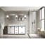 Meuble-lavabo double blanc 72 po X P 22 po D et 30 po Miroirs-117984730