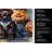 Chocolate Newfoundland Puppy Halloween Kitchen Towel-223249929
