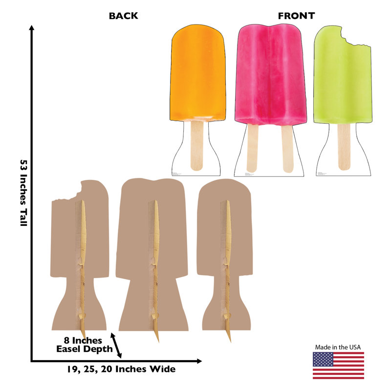 53'' Food Cardboard Standup