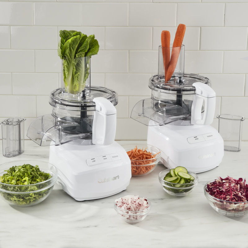 7-Cup Electric Food Processor, White