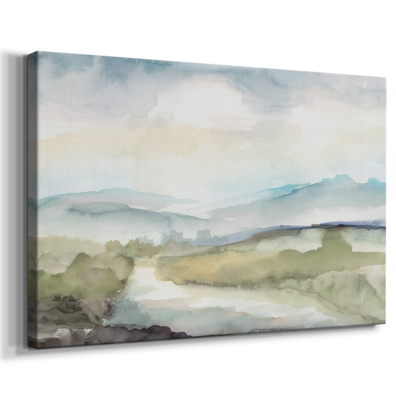 Sleepy Stream -Galery Enveloppé Cavas, 24 x 36
