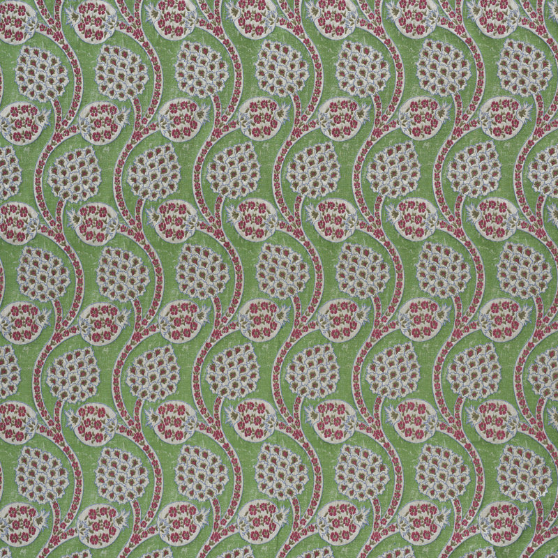 Tissu Perséphonie, Verdoyant