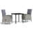 Pattaya Patio Dining Set with Rectangular Table , Cushions Included-410282385-468966485-443035194