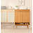 Refreshing solid oak shoe cabinet