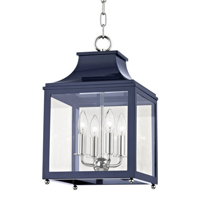 Luminaire suspendu 4 lumières Leigh