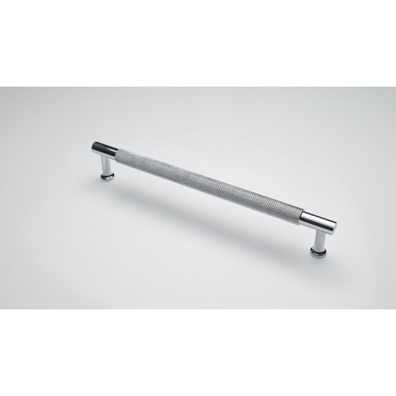 Akono 19.2 cm centre Bar Handle, Polished Silver