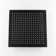Fontana 12 Matte Black Square LED Rain Shower Head Color Changing Self Powered Design