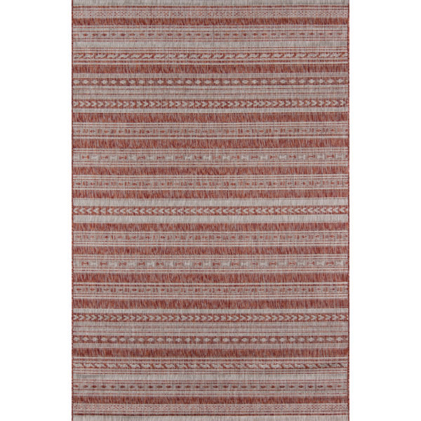 4' x 6' Red Outdoor Rugs You'll Love | Wayfair