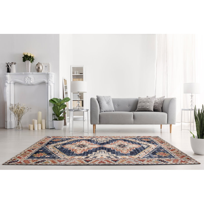Weldin Aztec Area Rug, Rectangle 160 x 230cm