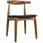 Solid Real Wood PU Leather Cushion Seat Dining Chair-1860420205-1839062948
