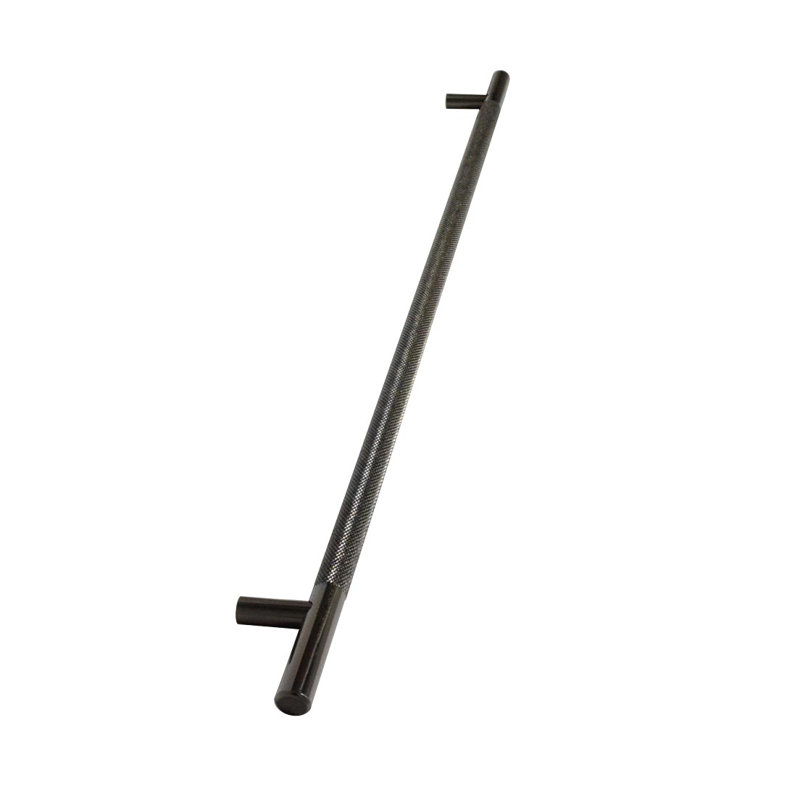 CKP Brand # 3485 Origins Collection 17-5 / 8 In. (448mm) Poignée barre en acier moleté, graphite