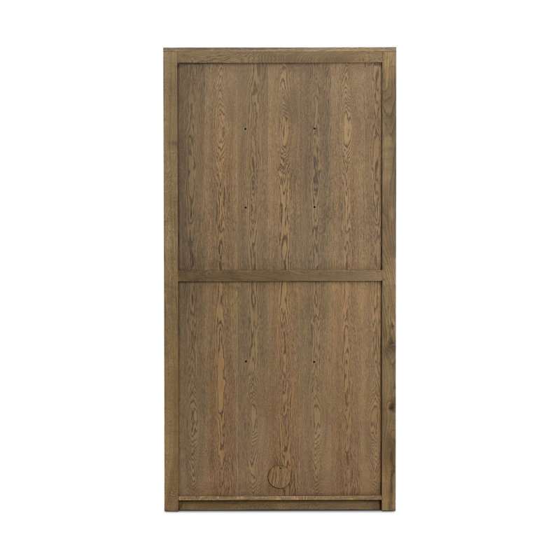 Bedford Bookcase-Warm Natural Oak