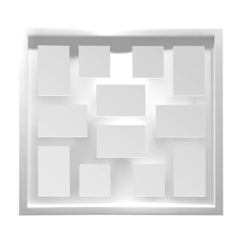 White Picture Frame with Mat