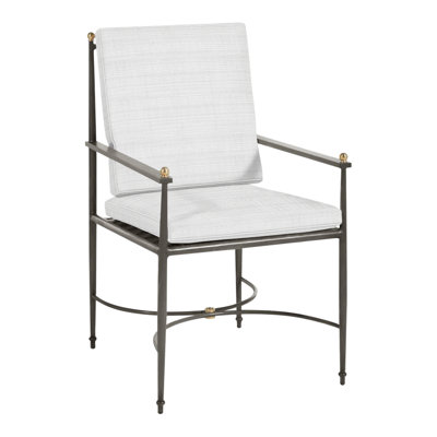 Fauteuil en aluminium Roma