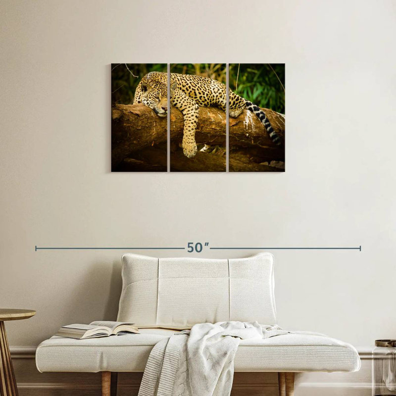 Brampt Pantanal Jaguar, 20" H x 33" W