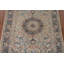 Tapis traditionnel ivoire en laine à motif floral 6 x 10