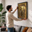 Elephant Portrait Modern - Framed Print-1019790407-1019790459